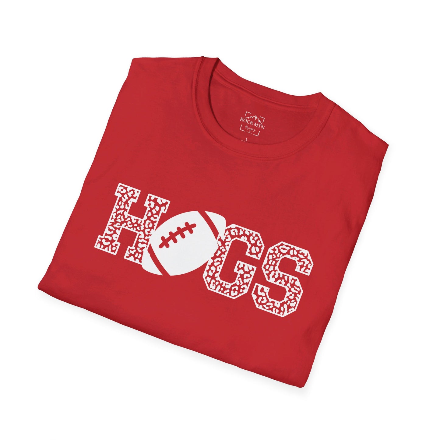 Razorback football shirt, Hogs with leopard print shirt