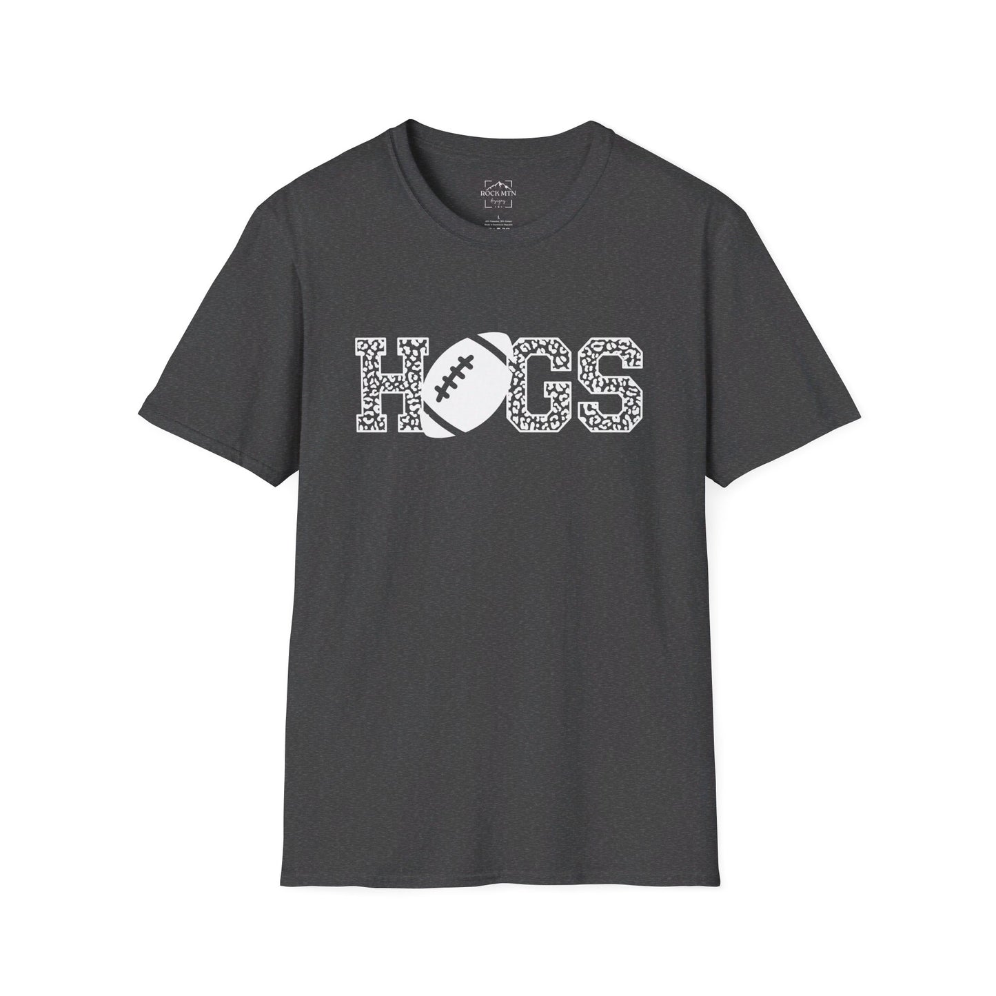 Razorback football shirt, Hogs with leopard print shirt