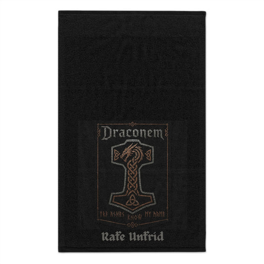Rally Towel — Viking Dragon Rune Design, Rafe Unfrid