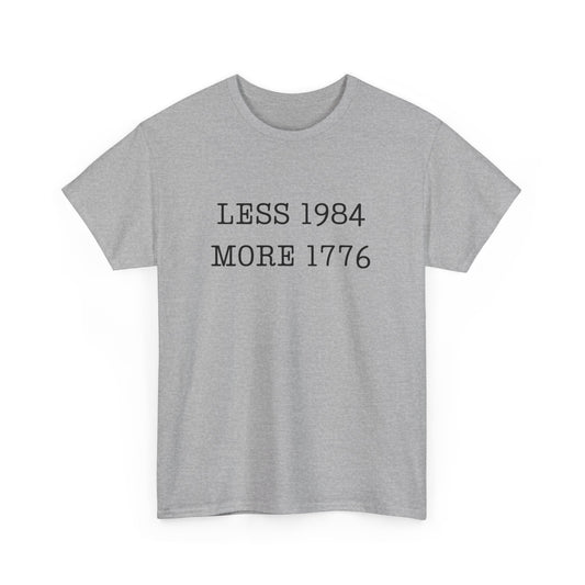 Political shirt, 1984 shirt, 1776 shirt