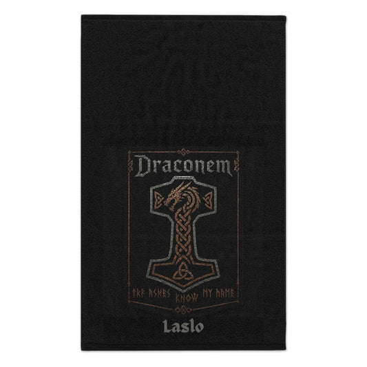 Draconem Rally Towel — Personalized Laslo (11x18)
