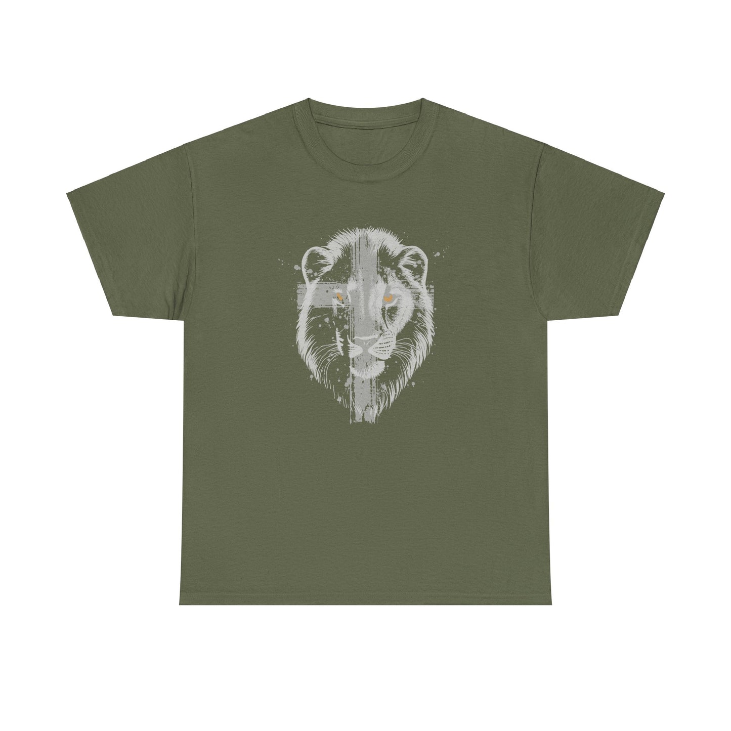 Lion Cross Christian Shirt