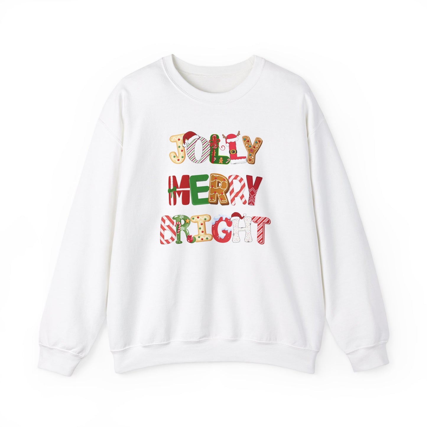 Jolly Merry Bright Sweatshirt