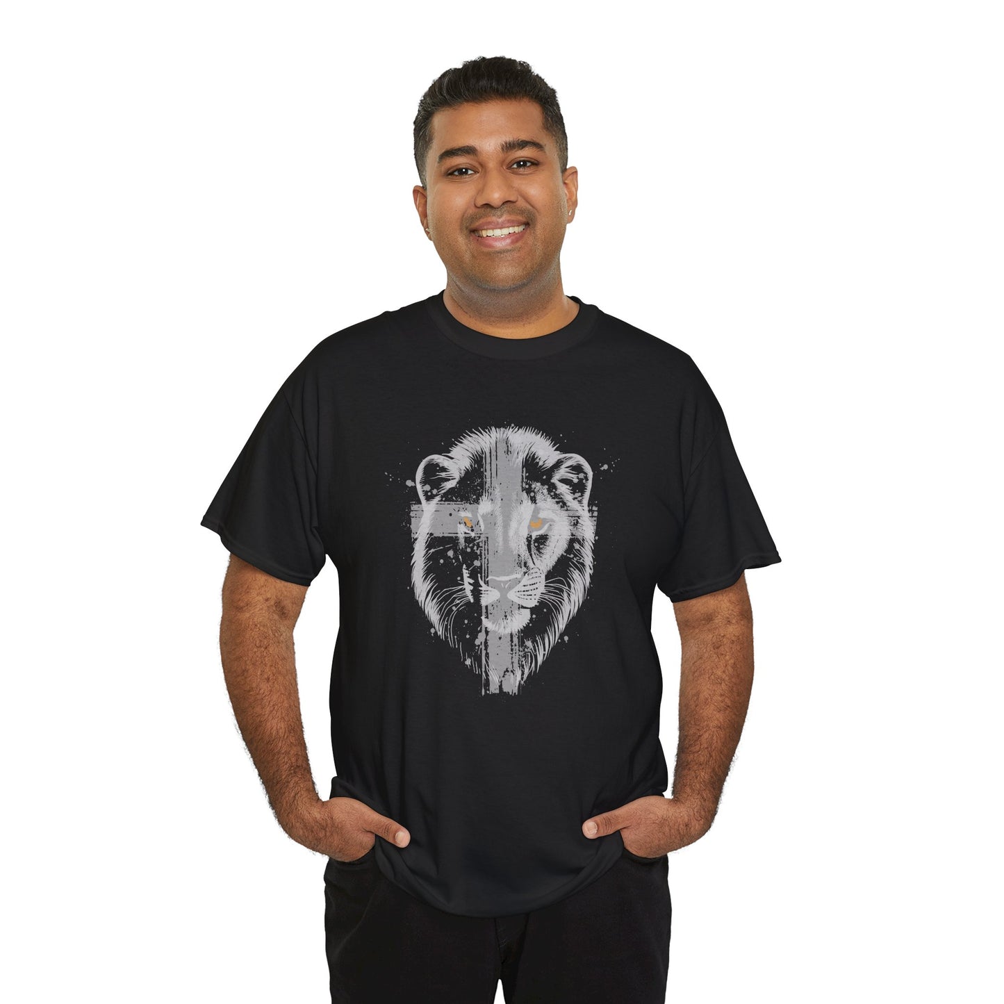 Lion Cross Christian Shirt