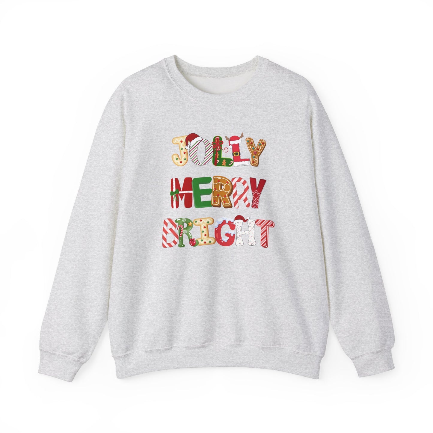 Jolly Merry Bright Sweatshirt