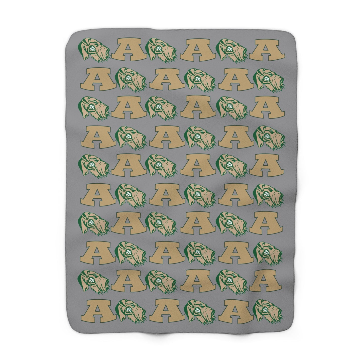 Alma Airedales Sherpa Fleece Blanket