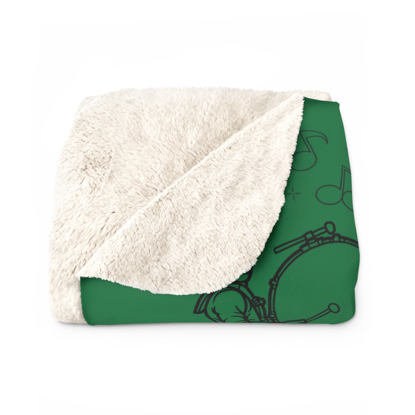 Alma Band Sherpa Fleece Blanket