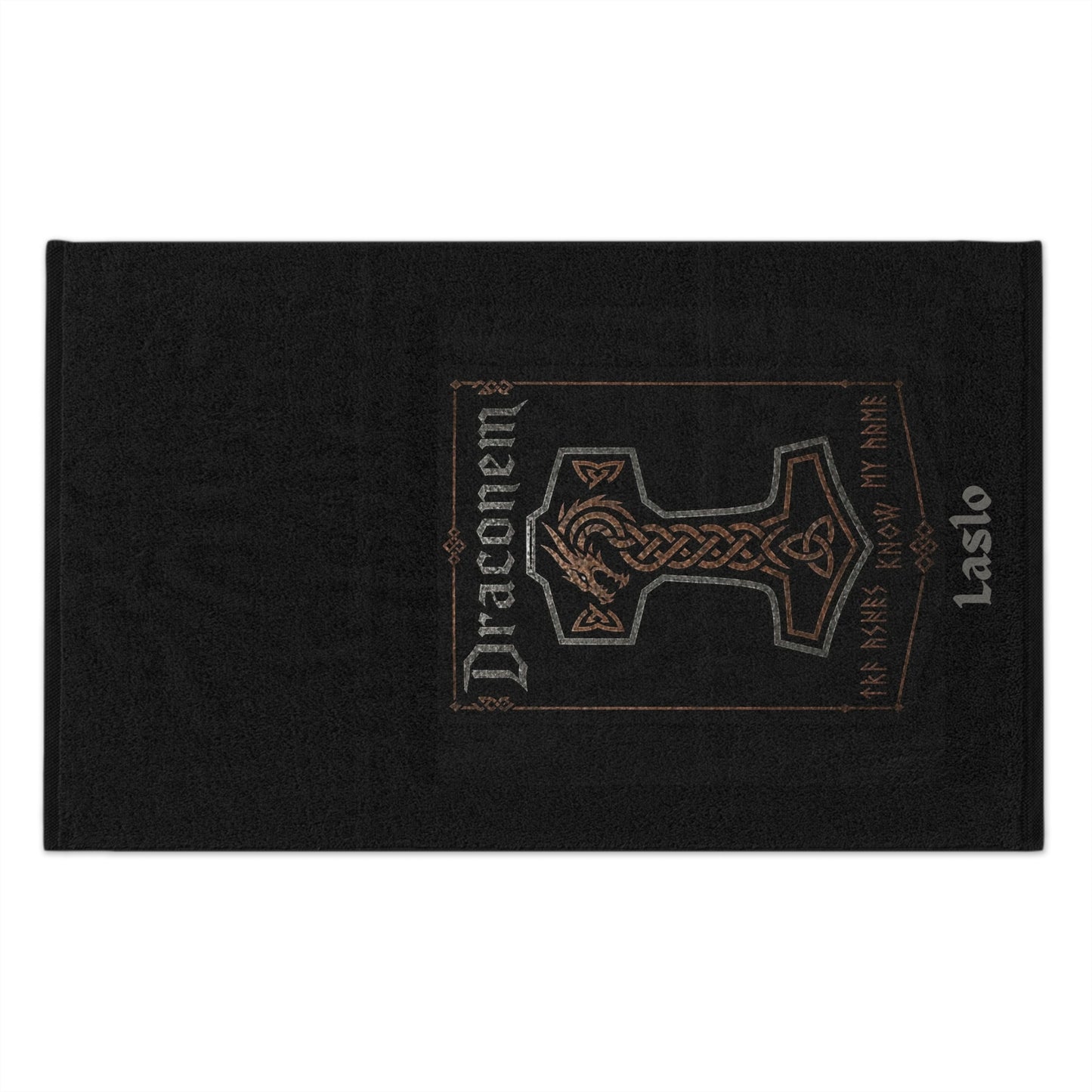 Draconem Rally Towel — Personalized Laslo (11x18)