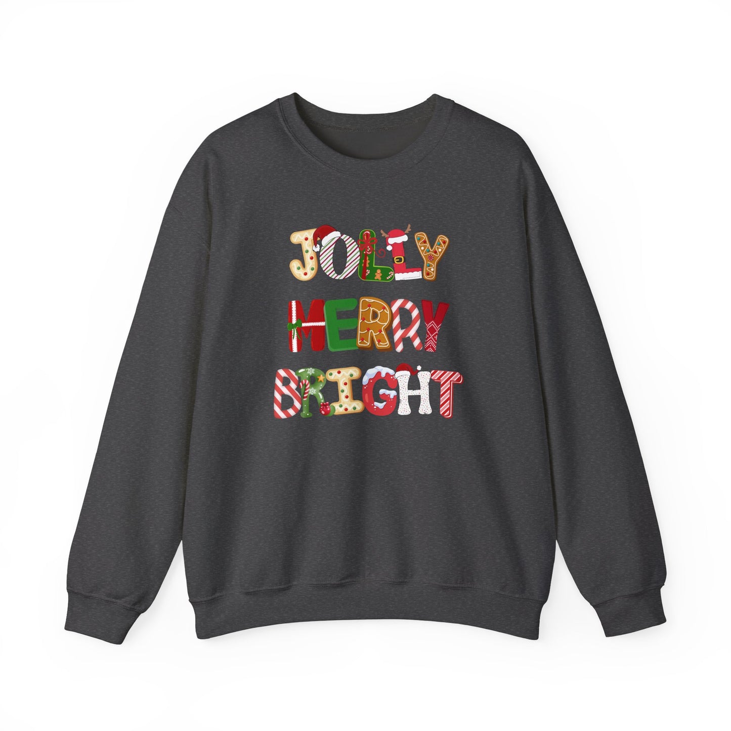 Jolly Merry Bright Sweatshirt